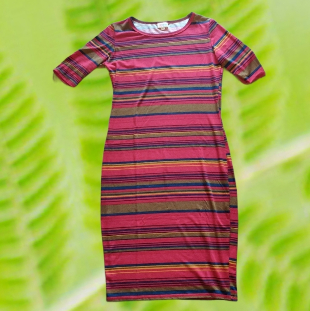 LuLaRoe Julia Dress - S